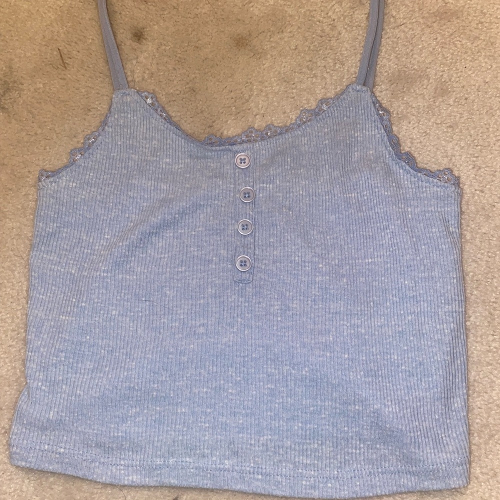 Pacsun light blue tank top
